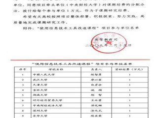 我校查道中副教授教改课题荣获国家重点子项目课题立项