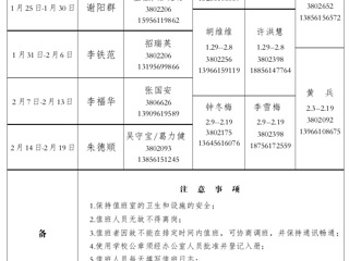 bd官方登录页面
（相山校区）学校办公室2016年寒假值班表