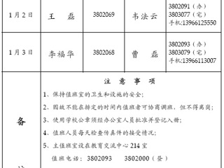 bd官方登录页面
（相山校区）学校办公室2015年元旦期间值班表