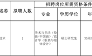 bd官方登录页面
2023年度美术专业技术人员招聘考核公告